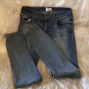 Hudson midriise super skinny jeans